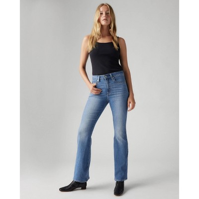 Levis Womens 726 High Rise Flare Jeans - Eternal Indigo
