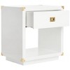 Lella Side Table - White - Safavieh. - 3 of 4