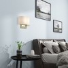 Livex Lighting 2 - Light Wall Light in  Antique Brass - 3 of 4