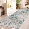 Bohemian Abstract Area Rugs Washable Non-Slip Backing Modern Soft Decor Rug Carpet Low Pile Durable Floor Mat Home Living Room - 2 of 4