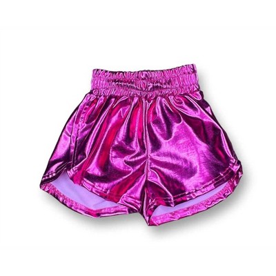 Girl Metallic Shorts - Belle Cher 14