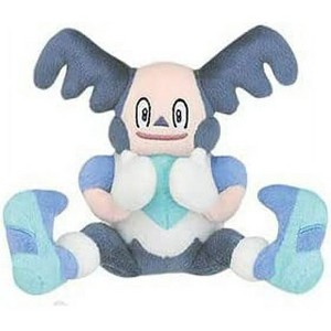 Pokemon Banpresto 4 Inch Chiho Betsu No Sugata Plush - Galarian Mr. Mime - 1 of 2
