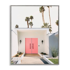 Stupell Industries Palm Springs Pink Door, 11" x 14" - 1 of 4