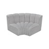 Meridian Furniture,Arc Boucle Fabric Modular Sofa - 3 of 4