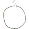 Slate by Rebl Natural Stone Beads Necklace  Stainless Steel - 3 of 4