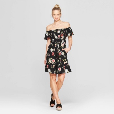 xhilaration off the shoulder dress