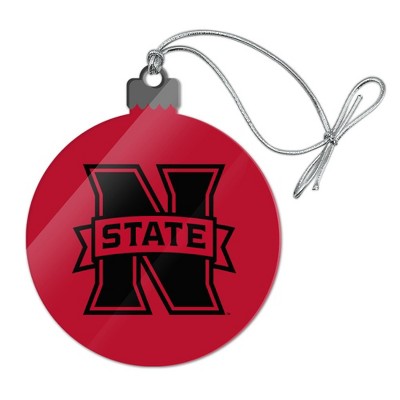 Northwestern Oklahoma State Secondary Acrylic Christmas Tree Holiday Ornament