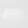 3pc Antimicrobial Poly Cutting Board Set - Made By Design 3 ct