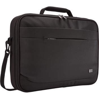 Case Logic Advantage ADVB-116 BLACK Carrying Case (Briefcase) for 10" to 16" Notebook - Black - Polyester - Handle, Shoulder Strap, Luggage Strap