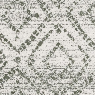 ivory/dark green