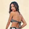 Women's Tropical Palm Print Bikini Top - Cupshe - 3 of 4