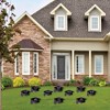 Big Dot of Happiness Purple Graduation Lawn Decorations - 10 Piece - 2 of 4