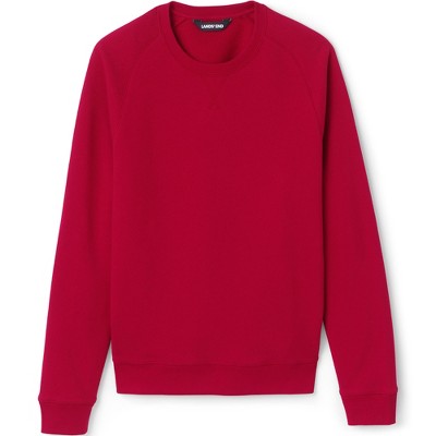 Lands' End School Uniform Adult Crewneck Sweatshirt - Large - Red : Target