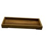 EcoDecors® Eleganto® 9 Piece Teak Wood Bathroom Amenities Set in EarthyTeak® Finish - 4 of 4