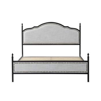Hylario 56.2" Contemporary Platform Bed with Headboard and Footboard | ARTFUL LIVING DESIGN