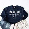 Simply Sage Market Women's Graphic Sweatshirt Reading Is My Jam - 3 of 3