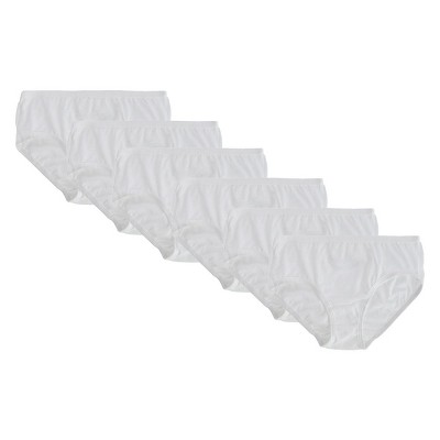 Fruit of the Loom Girl's Eversoft Brief Underwear (6 Pack)