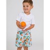 RuggedButts Boys Orange You The Sweetest UPF50+ Swim Trunks - 3 of 4