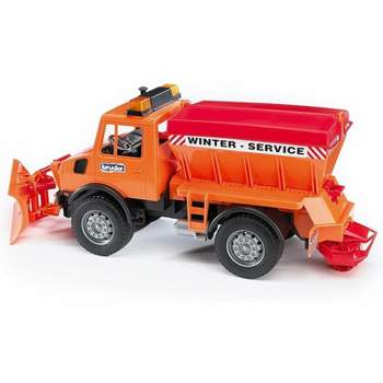 Bruder Mercedes Benz MB-Unimog Fully-Functional Winter Service Snow Plow