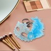 Unique Bargains Princess Feather Half Face Party Mask 1 Pc - 4 of 4