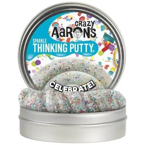 Crazy Aaron's Celebrate 4" Thinking Putty Tin - 1 of 1