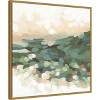 Amanti Art Green Pebble Valley II by June Erica Vess Framed Canvas Wall Art - 2 of 4