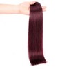 Jessie's Wig 16-26 Inch Tape In Hair Extensions 50g For Women Thin Hair Straight #99J Burgundy 20 Pcs/Pack - 3 of 4