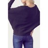 Women's OTTOMAN MODAL-BLEND DOLMAN-SLEEVE SWEATER - Fore - 4 of 4