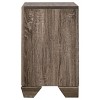 PAGED Nightstand Modern Side Table with 2 Storage Drawers and Open Shelf, Bedside Cabinet for Bedroom, Living Room - 4 of 4