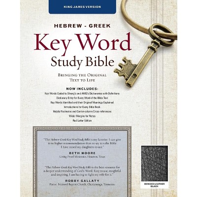 Hebrew-Greek Key Word Study Bible-KJV - (Key Word Study Bibles) by  Spiros Zodhiates & Warren Patrick Baker (Leather Bound)