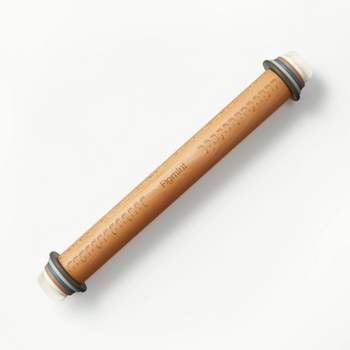  Joseph Joseph Adjustable Rolling Pin with Removable Rings,  13.6, Multi-Color: Home & Kitchen