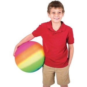 US Toy Ultra Light Rainbow Playball 18 IN - 1 of 2