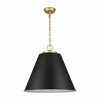 Elk Home Vellus 3 - Light Pendant in  Matte Black - 3 of 3