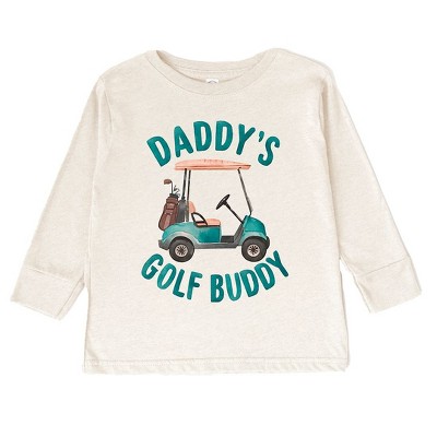 The Juniper Shop Daddy's Golf Buddy Toddler Long Sleeve Tee