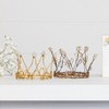 Transpac Wire Crown w/Pearls Set of 2 Home Decorations Easter - 2 of 2