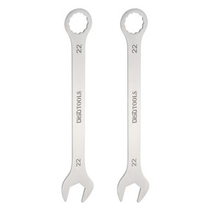 Unique Bargains 3Cr13 Stainless Steel Metric Thin Combination Wrenches 2 Pcs - 1 of 4