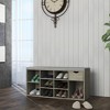Lycvki Entryway Shoe Bench with Padded Cushion, Drawer and Open Compartments - 4 of 4