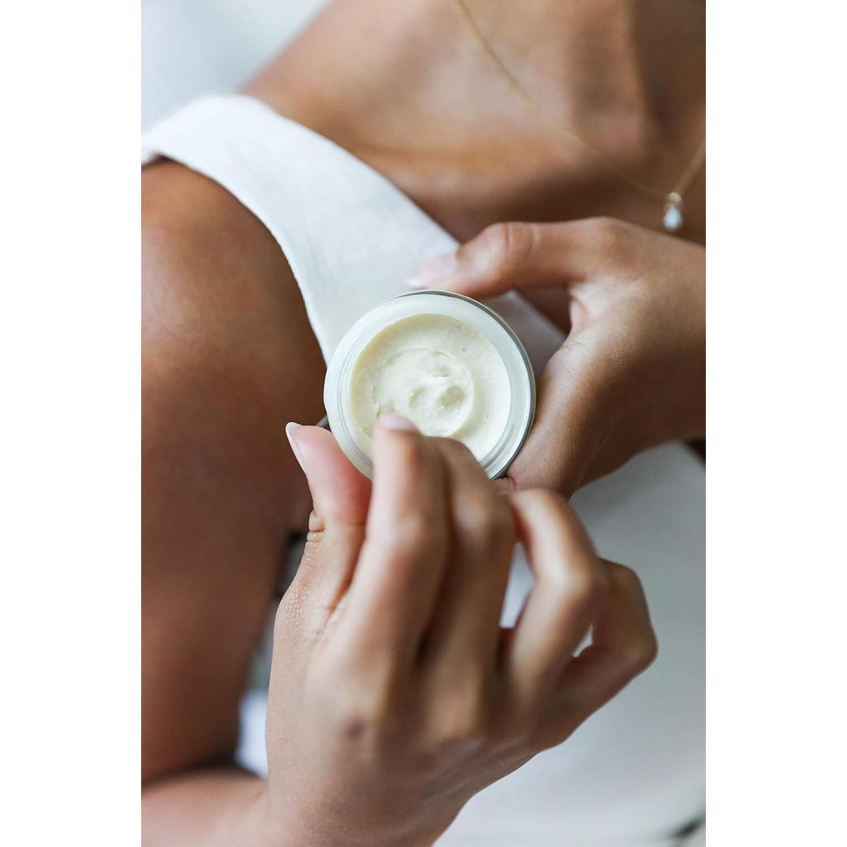Little Seed Farm All Natural Deodorant Cream, Aluminum Free Deodorant for Women or Men, (2.4 Oz) - Unscented - (PACK OF 2) - thumbnail 2