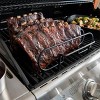 Nexgrill Porcelain & Steel Rib Rack Black - 4 of 4