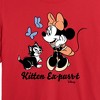 Women's - Disney Classics - Kitten Expurrt Cropped Graphic T-Shirt - 2 of 4