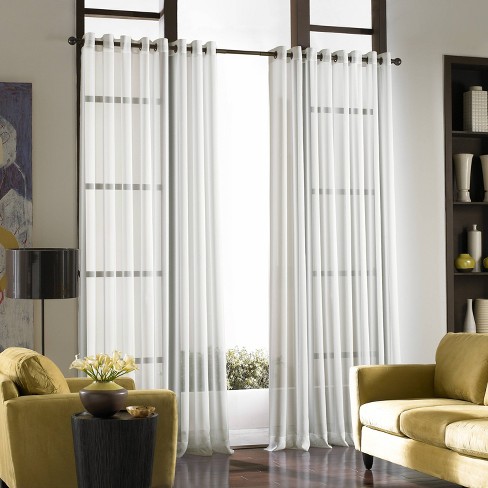 1pc Sheer Soho Window Curtain Panel - Curtainworks : Target