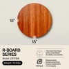 John Boos R18 R Board Wooden 1.5 Inch Thick Reversible Round Circular Carving Cutting Board - 2 of 4