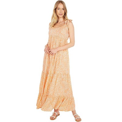 Hurley Womens Tiered Maxi Dress