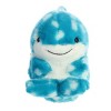 Aurora Mini Willa Whale Shark Rolly Pet Round Stuffed Animal Blue 5" - image 2 of 4