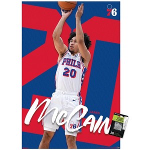 Trends International NBA Philadelphia 76ers - Jared McCain 25 Unframed Wall Poster Prints - 1 of 4