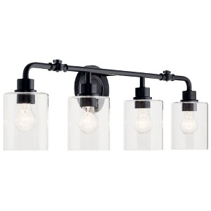 Kichler Lighting Gunnison 4 - Light Vanity in  Black - 1 of 1