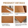 ARTPLAN Deep Seat Outdoor Cushion,Set 24"x24"x6" ,18x24" Bench Outdoor Chair Cushions, Polyester Fill Back for Patio Furniture ,Square - 4 of 4