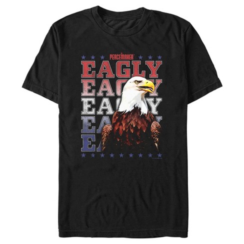 Men's Peacemaker Eagly Pet T-shirt - Black - Small : Target