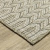 Captiv8e Designs Tobago Global Geometric Beige/Black Indoor/Outdoor Rug - 4 of 4