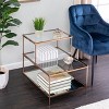 Paulina Accent Table Warm Gold - Aiden Lane - image 4 of 4